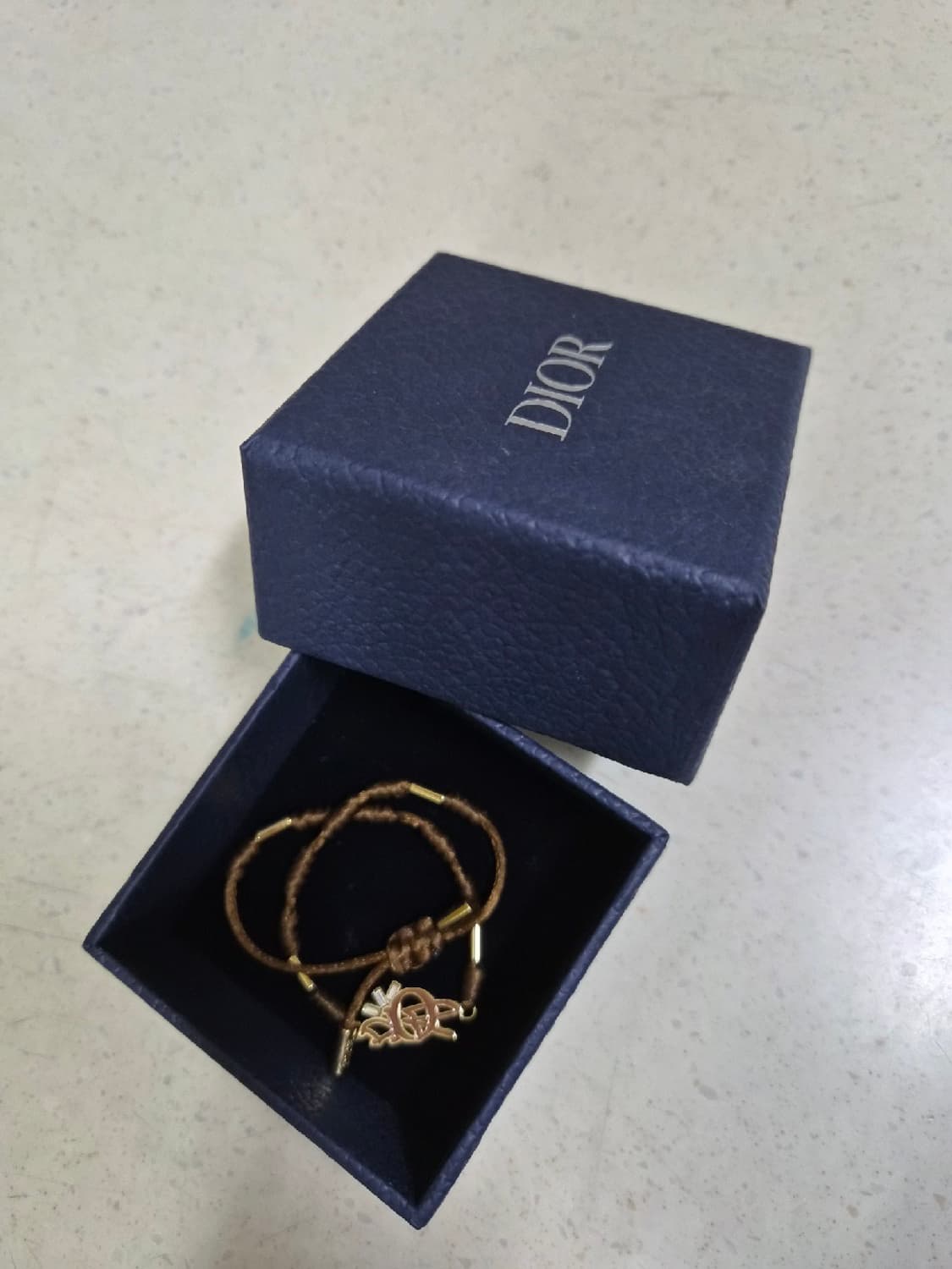 디올x캑터스잭 coffee brown bracelet 상품이미지3