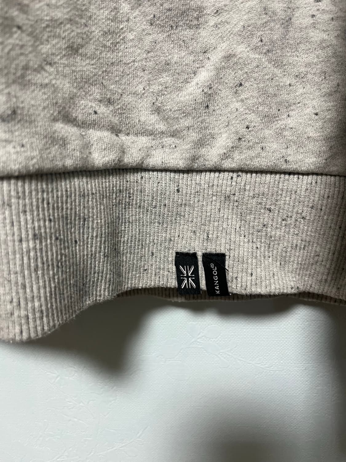 캉골 맨투맨 티셔츠 그레이 상품이미지3