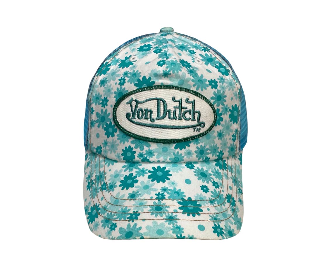 본 더치 90’s 플라워 스티치 메쉬 트러커캡 상품이미지2