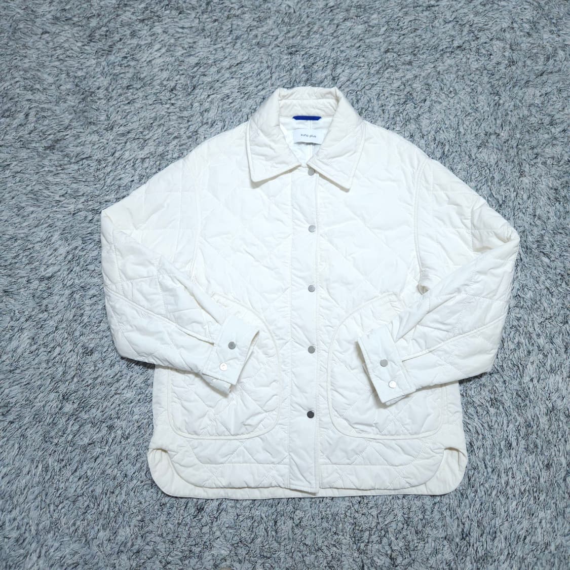 구호플러스) Free 퀄티드 패딩자켓 아이보리 / 왕눈이샵 상품이미지1