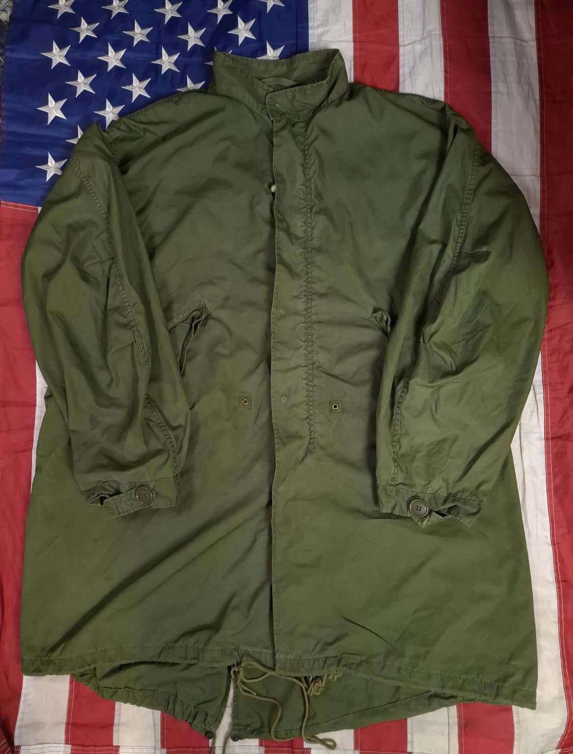 오리지날 미군 M-65 개파카 미듐사이즈 풀셋트 상품이미지4