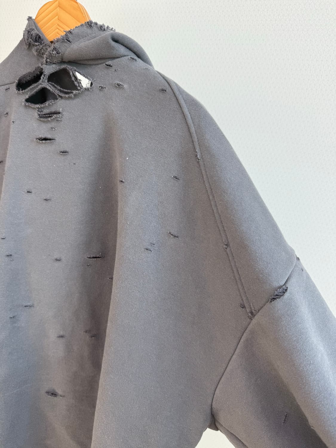 빈티지 디스트레스드 후드 상품이미지4