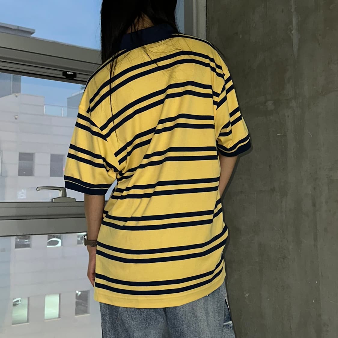 TommyHilfiger Neck collar Knit t-shirt 상품이미지2