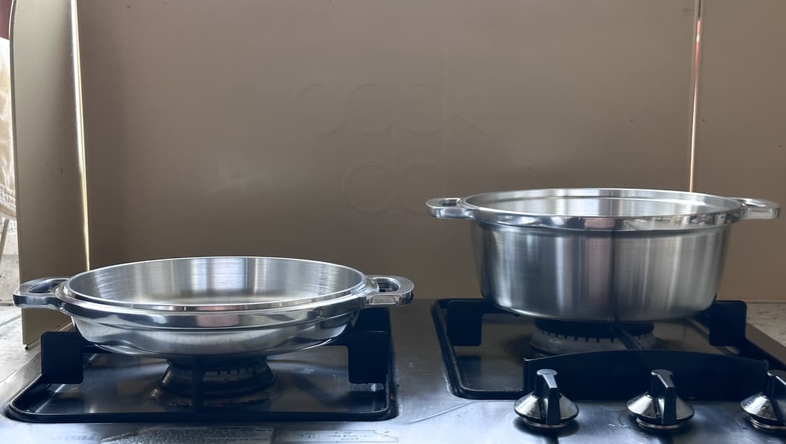 🥘HAL 무수이 KING 무수 냄비  20🤍 / 캠핑냄비 무수분 냄비 상품이미지5