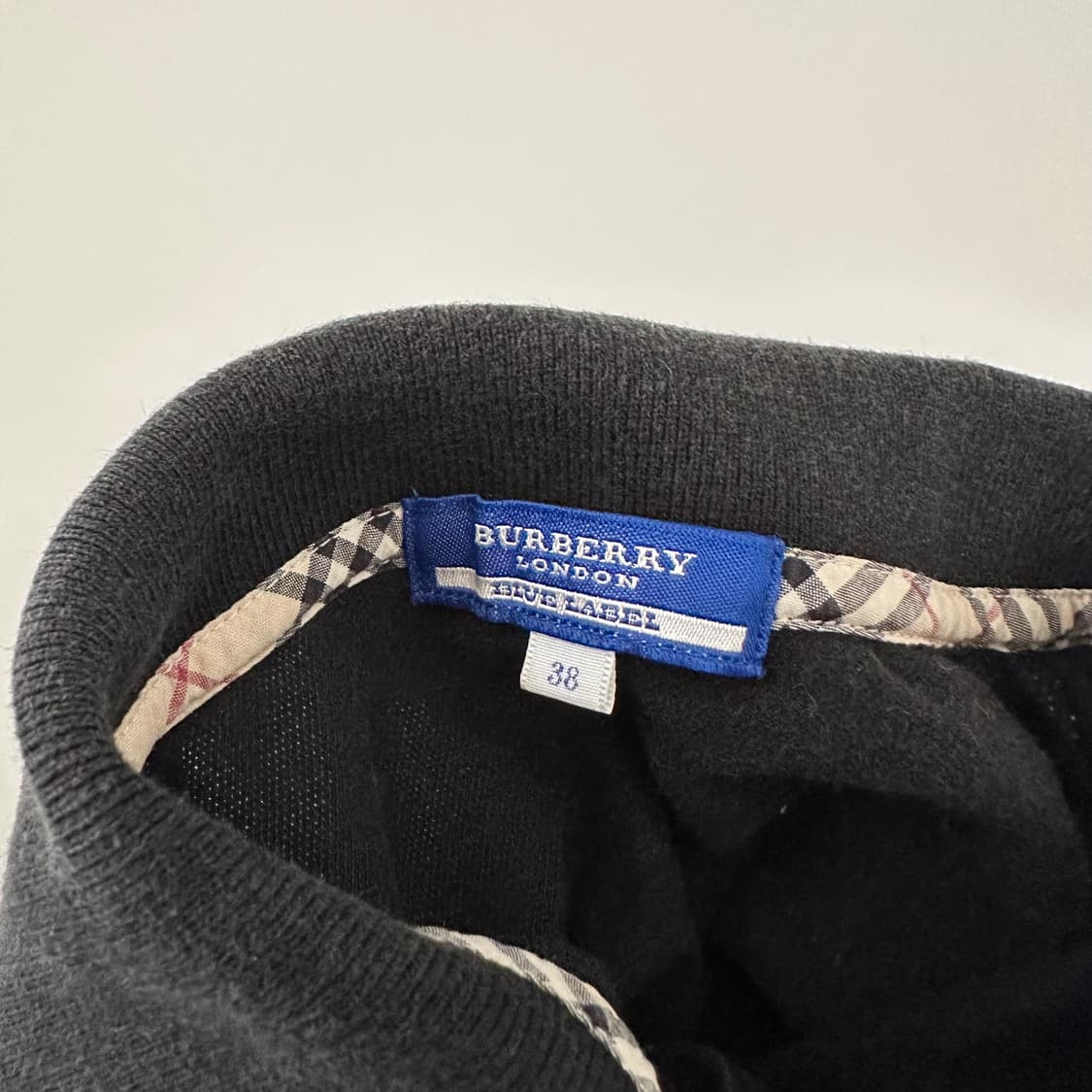 버버리 블루라벨 burberry 로고 반팔 카라 티셔츠 상품이미지5