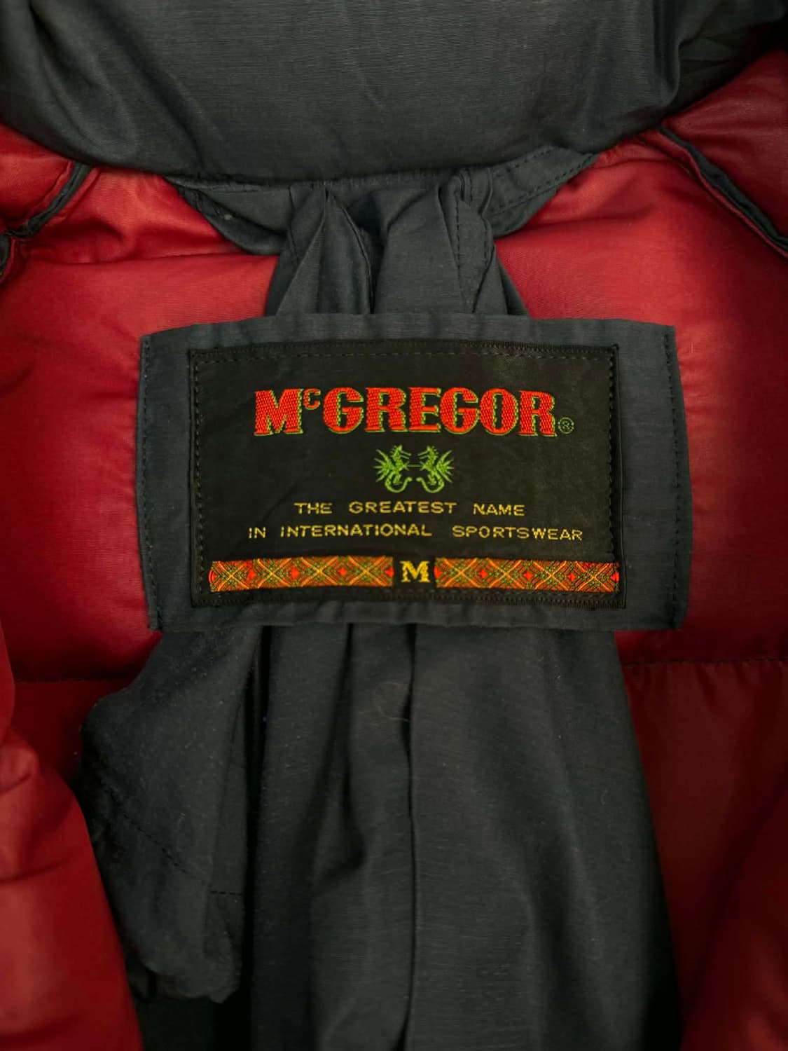 [M] McGregor 맥그리거 에어포스 AMX 레이싱 팀 다운 푸퍼 패 상품이미지4