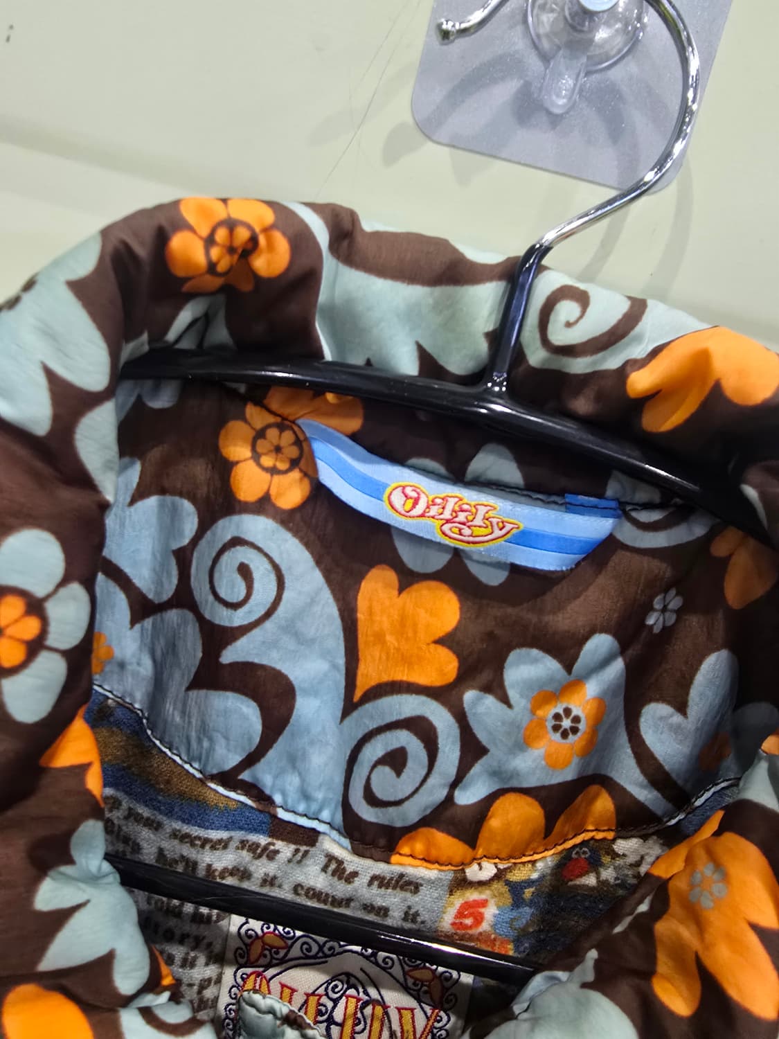 OLLY 플라워 패턴 여성 패딩 조끼 상품이미지3