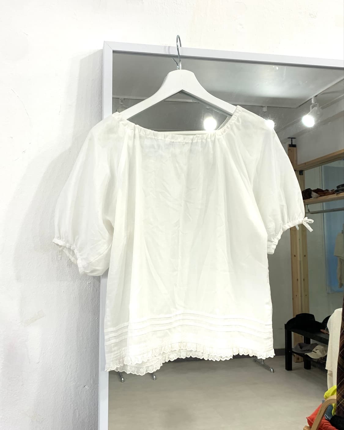 [Green Camel] string neck top 상품이미지3