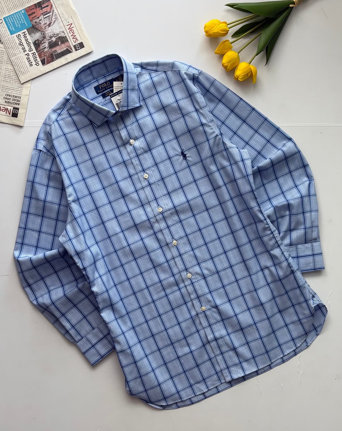 [새상품] Polo 폴로랄프로렌 체크 셔츠ㄹ 상품이미지1