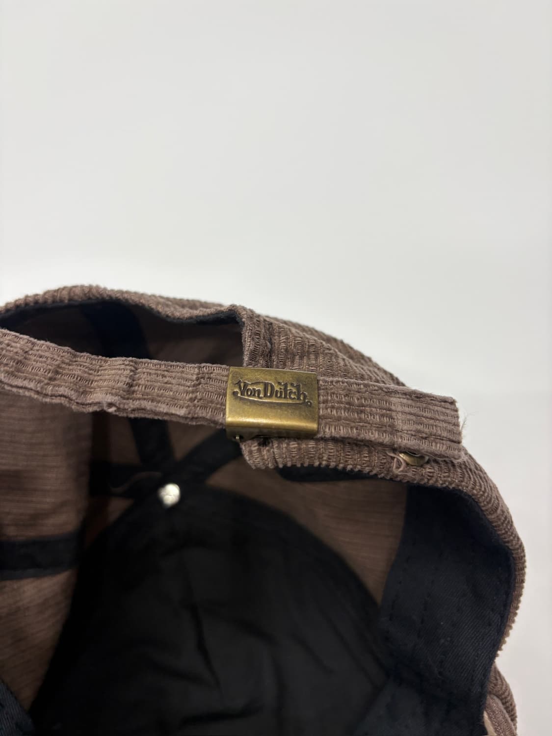 본더치 Von Dutch  Y2k 코듀로이 트러커 캡 모자 상품이미지3