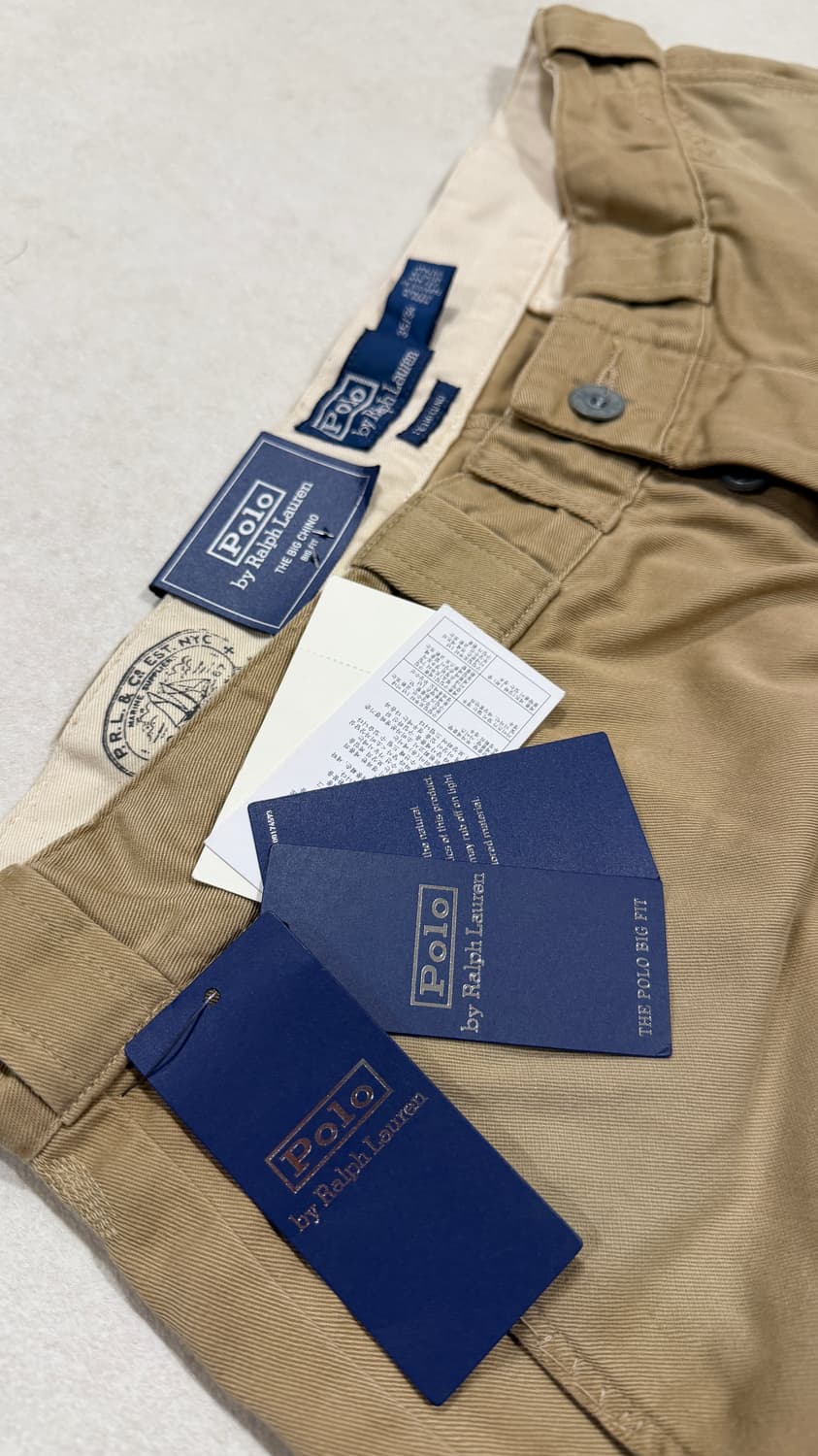 폴로랄프로렌 디스트레스드 빅 치노팬츠 35x34 상품이미지4