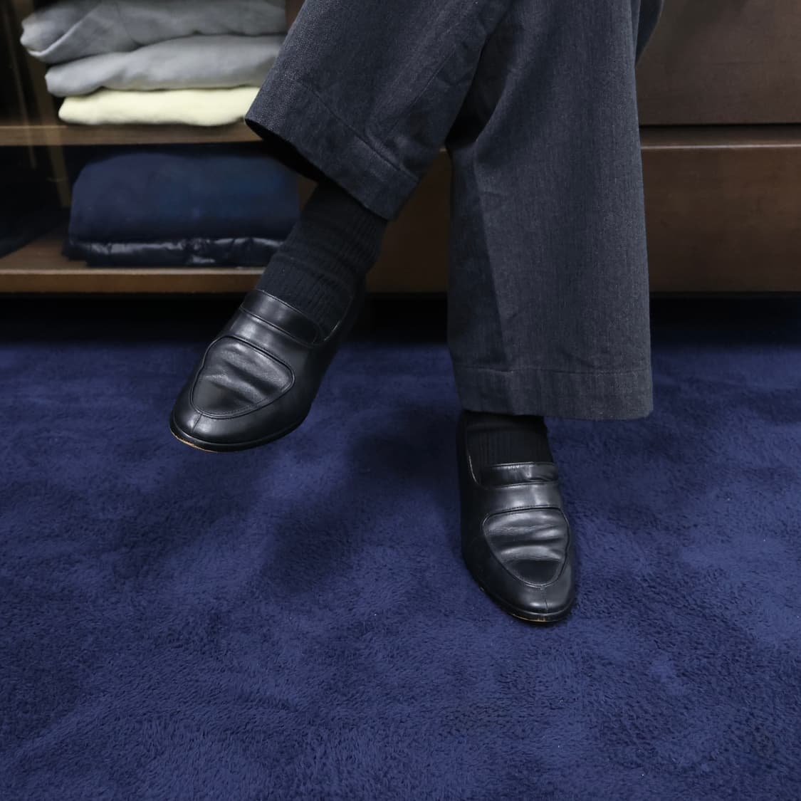 90s Margaret Howell mid heel loafers 상품이미지2
