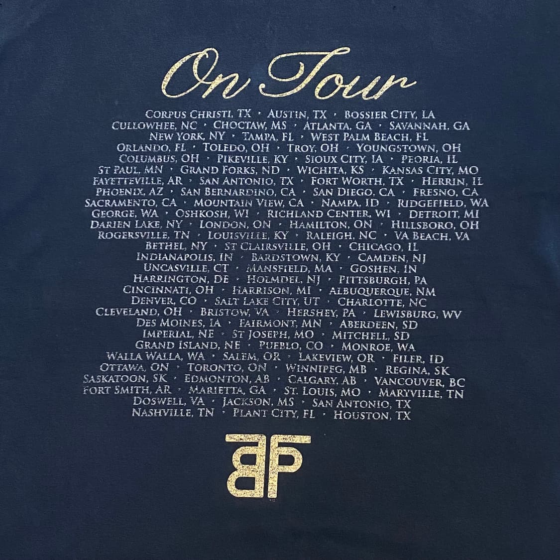 미국 빈티지 더 밴드 페리 굿즈 투어티 락티셔츠 반팔티 상품이미지5