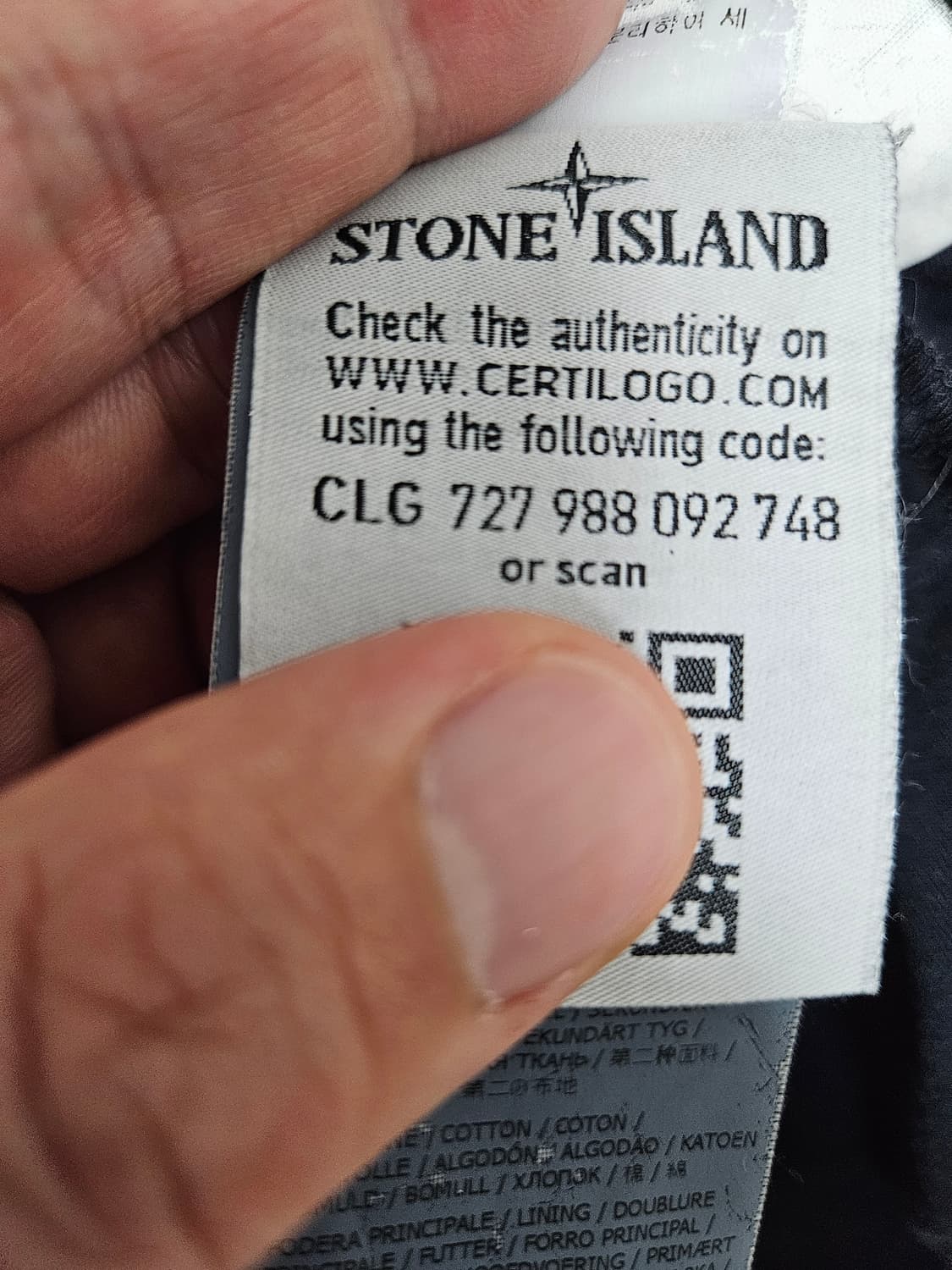 스톤아일랜드 오버셔츠 네이비 M 상품이미지3