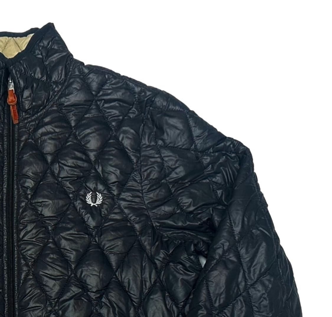 프레드페리 블랙경량패딩 S 상품이미지2