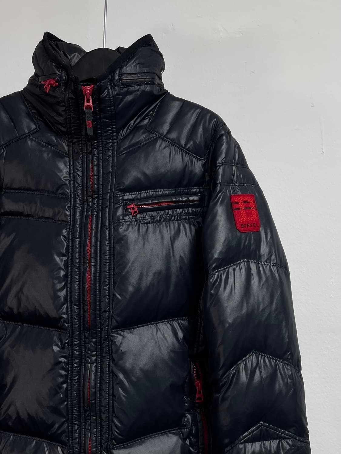 00s 디젤 글로시 숏 다운 패딩  (on.244)    상품이미지2