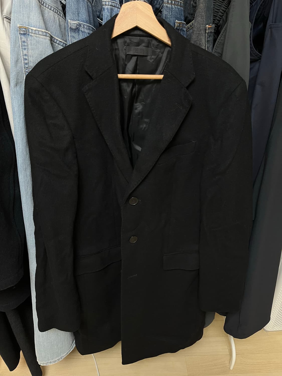 유니클로 싱글 코트 XL 상품이미지1