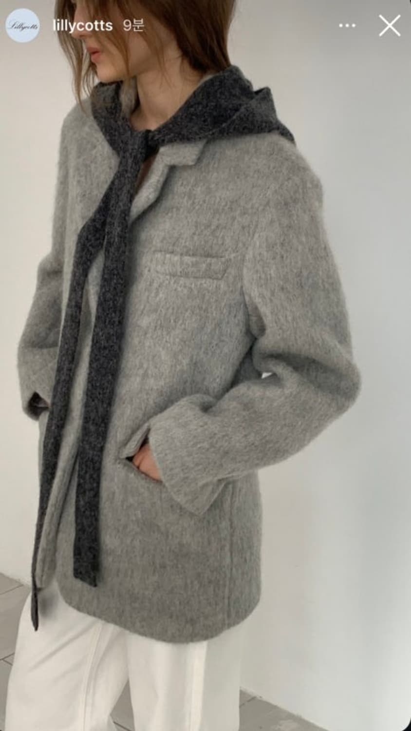 릴리코츠 알파카 페이브 자켓 상품이미지1