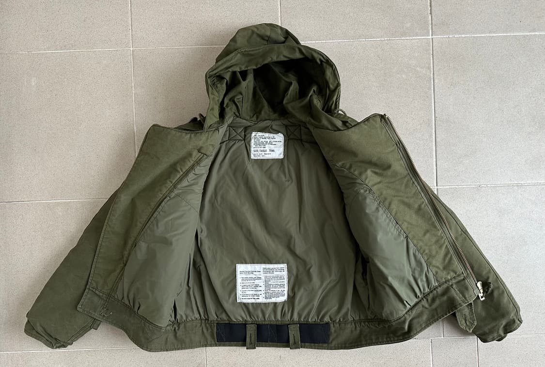 90s 빈티지 캐나다군 탱커 자켓 상품이미지8