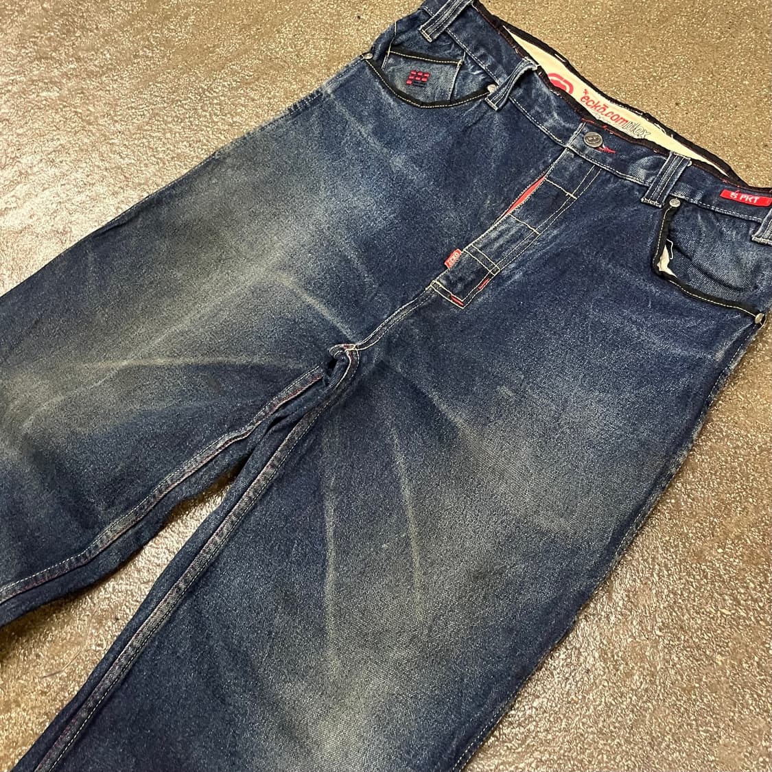 00s Ecko 올드스쿨 데님 카펜터 팬츠 (35“) 상품이미지6