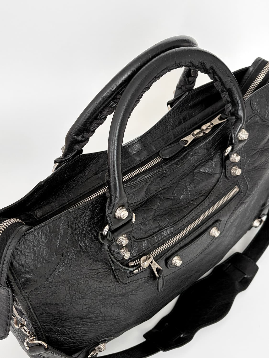 발렌시아가 시티백 뉴자이언트 미듐 판매합니다. 상품이미지5