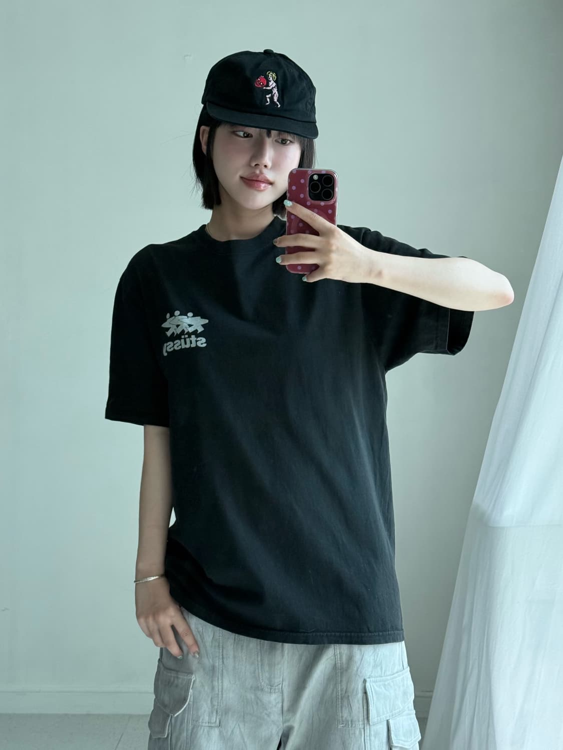 스투시 서퍼워크 피그먼트 반팔티 상품이미지4