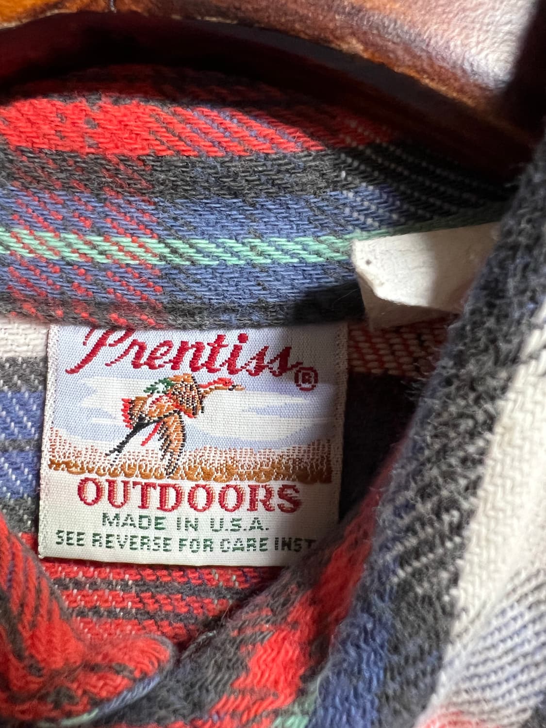 80‘s Prentiss 아웃도어 플란넬 셔츠 상품이미지4