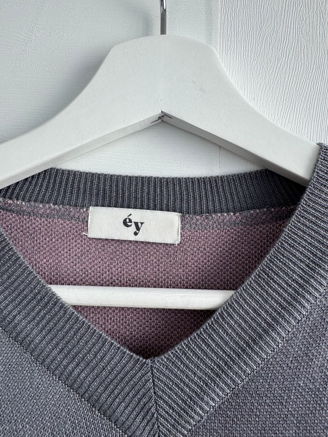 [éy] 아이아이 리본 패턴 니트 FREE 상품이미지2