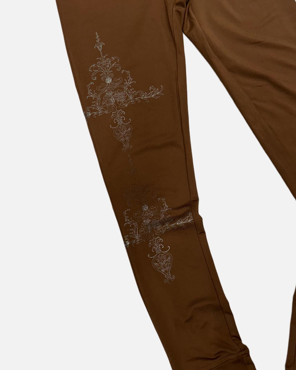 gothic printing lace-up leggings 상품이미지3