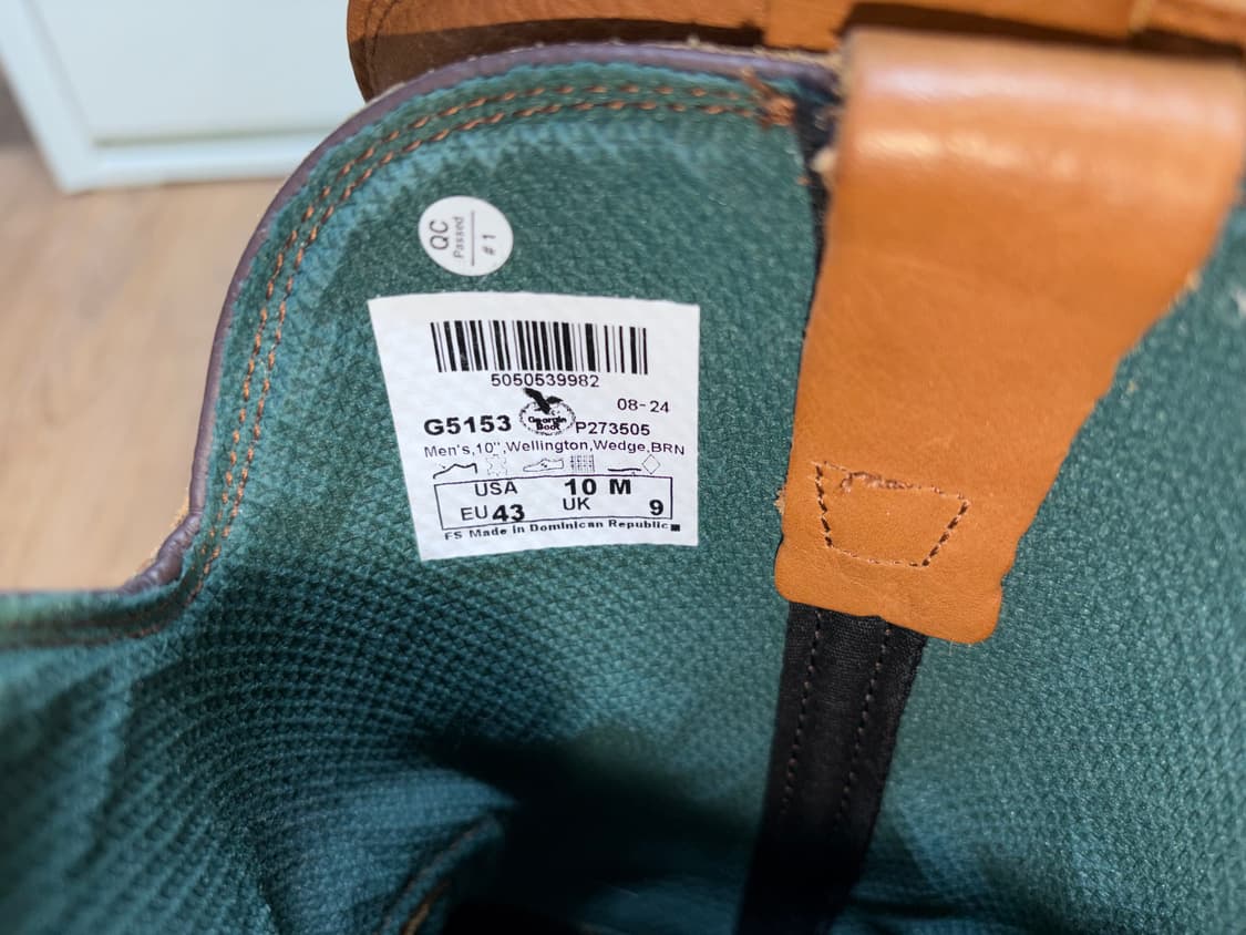 조지아 부츠 매티보이 부츠 us10 eu 43 상품이미지5