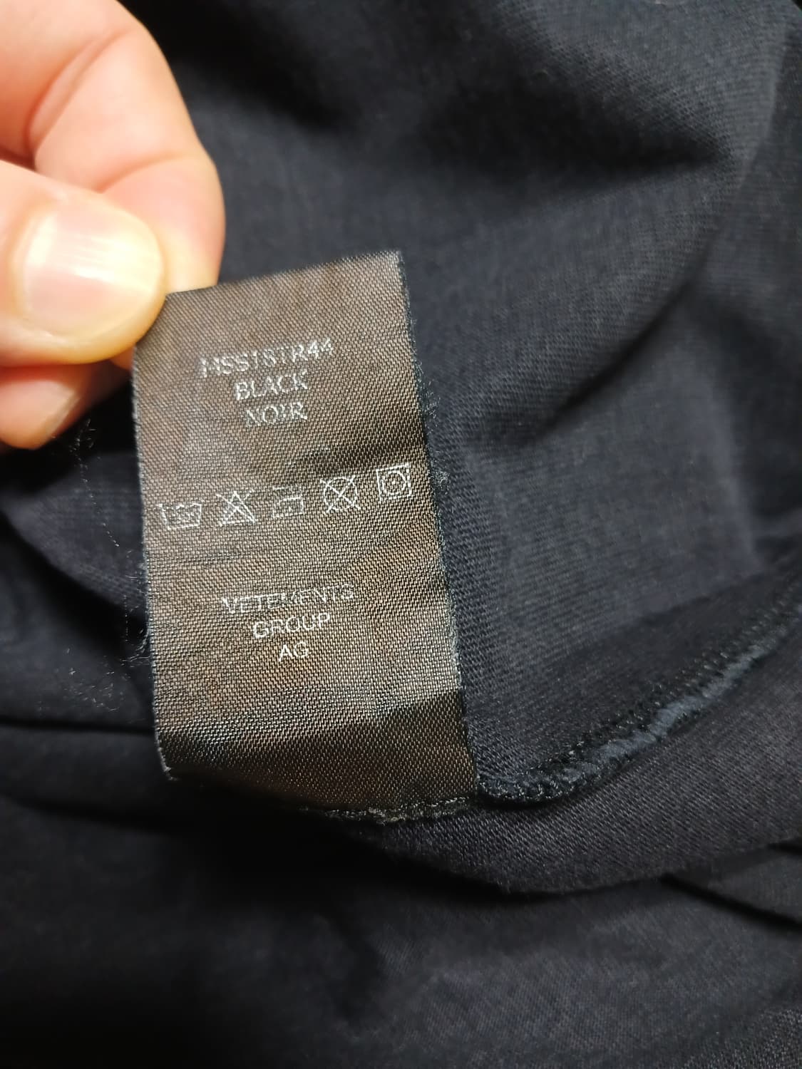 L 베트멍 메탈 로고 오버사이즈 긴팔 티셔츠 상품이미지8