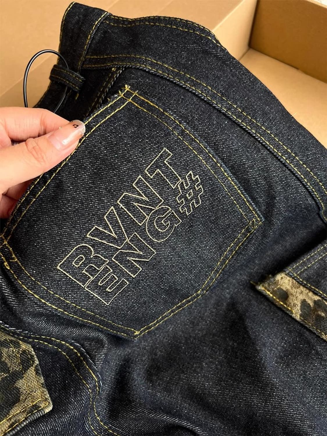 와이드 데님 팬츠 (4size) 상품이미지4