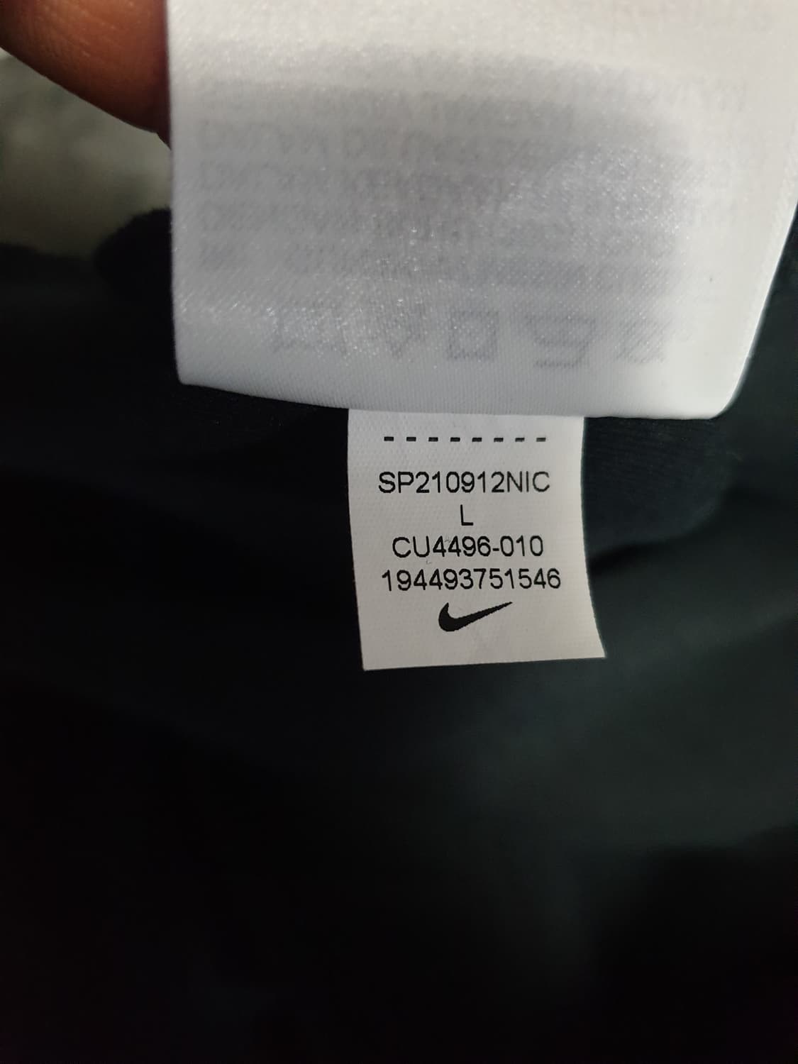 나이키 NSW 테크 플리스 조거팬츠 블랙 (L) 상품이미지6