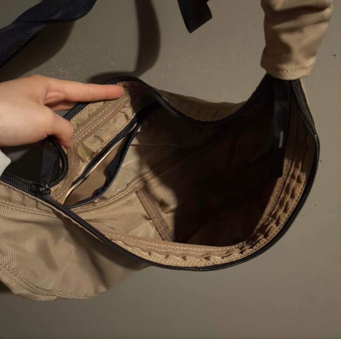 포터 라운드 숄더 S 베이지 상품이미지7