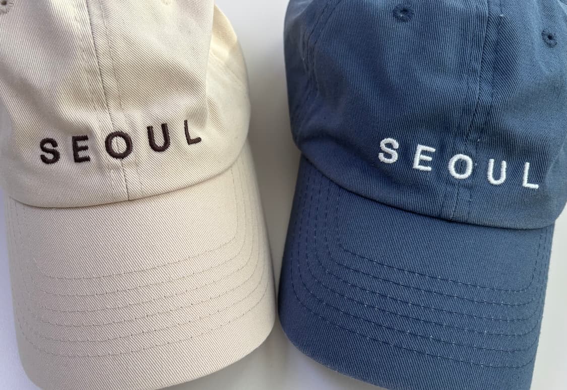 로서울모자 베이지 , 블루  상품이미지3