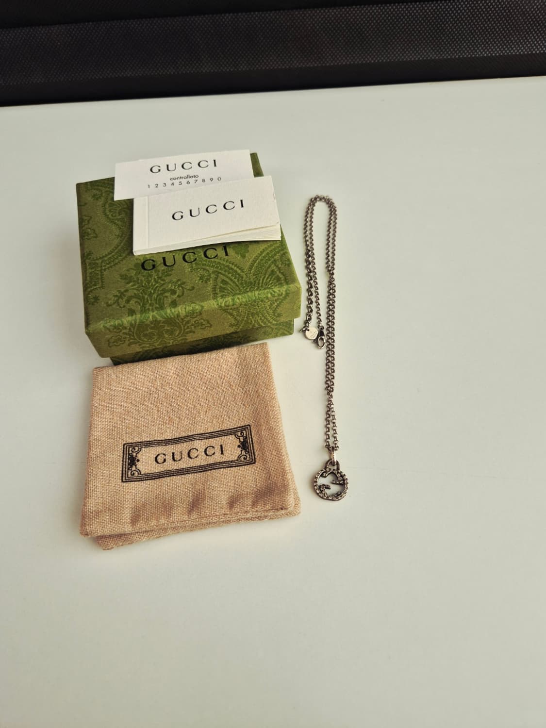 구찌 인터로킹 목걸이 상품이미지1