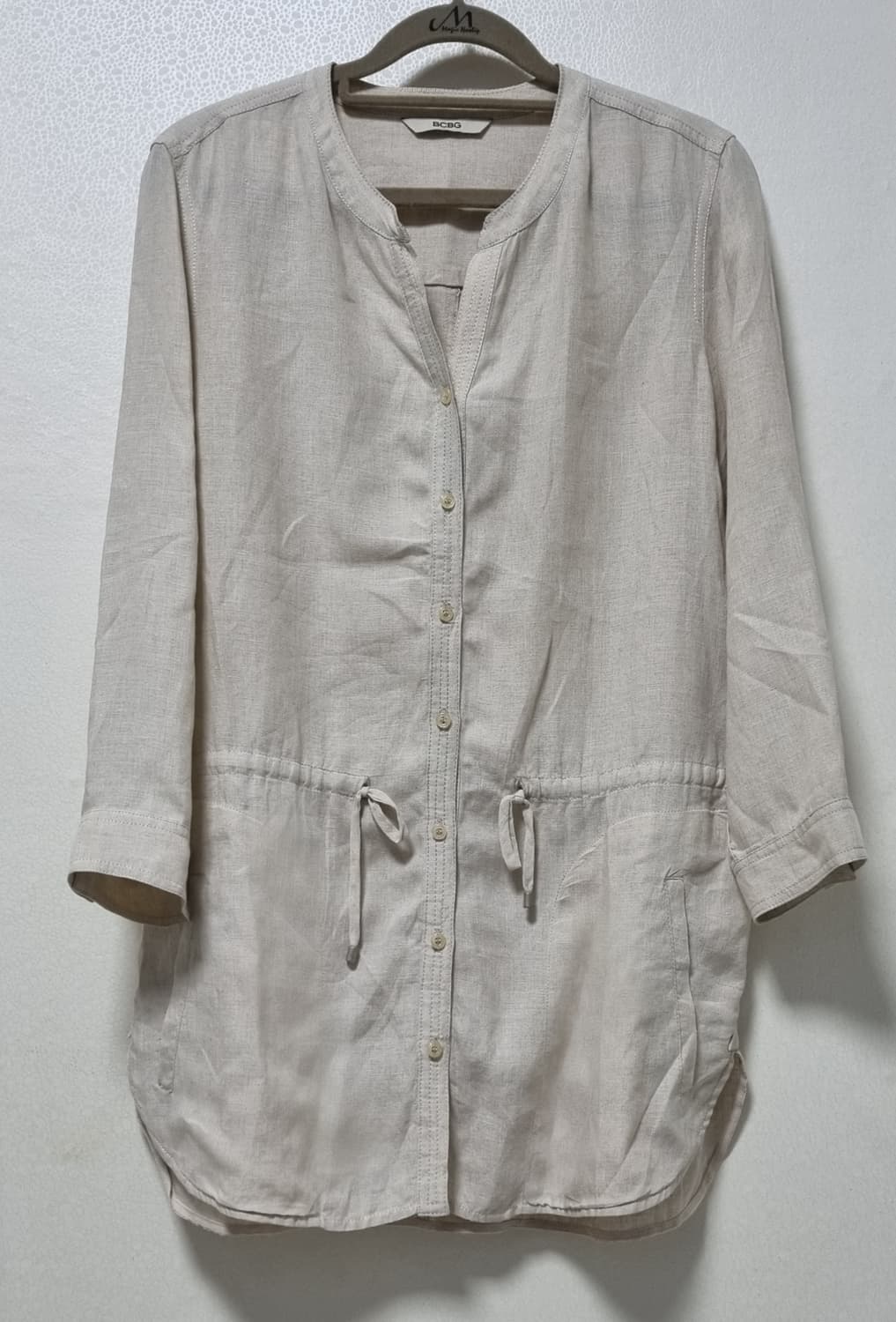 BCBG 린넨 마 블라우스 자켓 상품이미지2