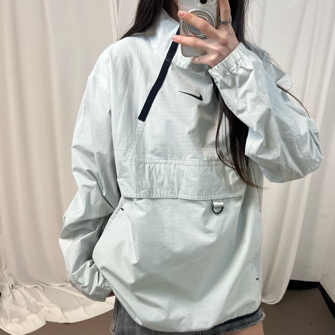 Nike Silver Tech Pack Woven Anorak 상품이미지3