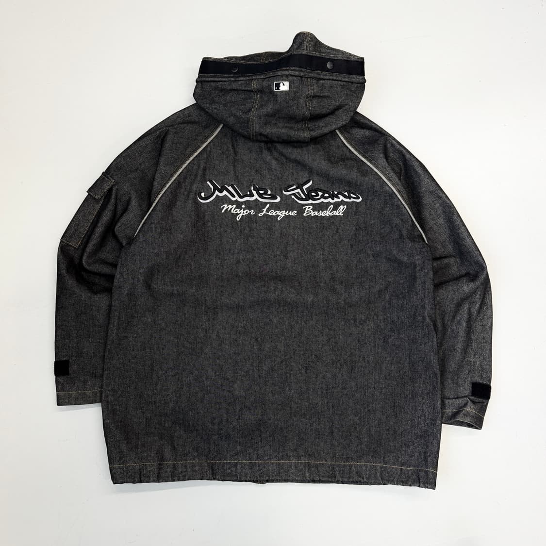 MLB 00s 올드스쿨 데님 후드 자켓 상품이미지3