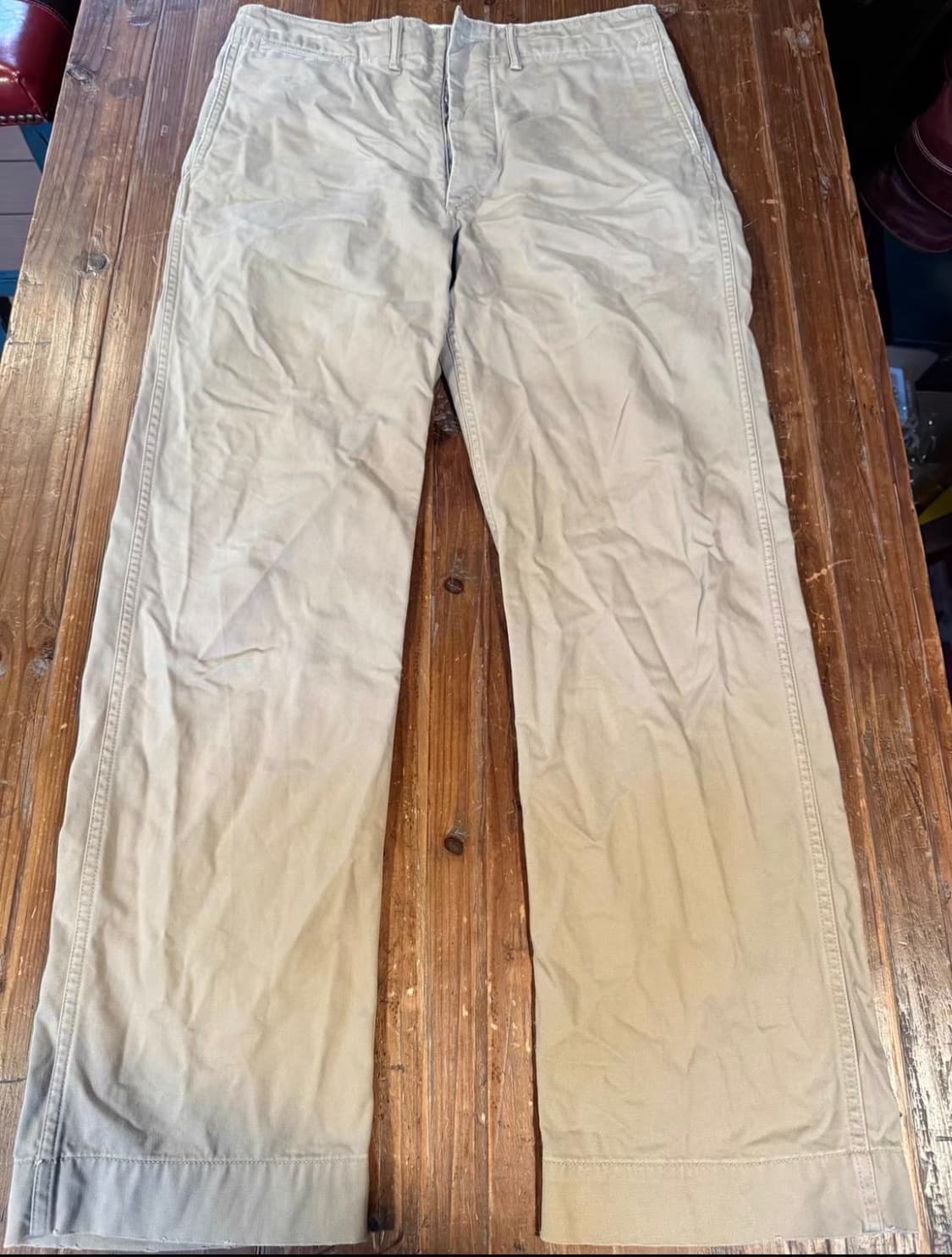 rrl 더블알엘 베이지 팬츠 30-32 상품이미지1