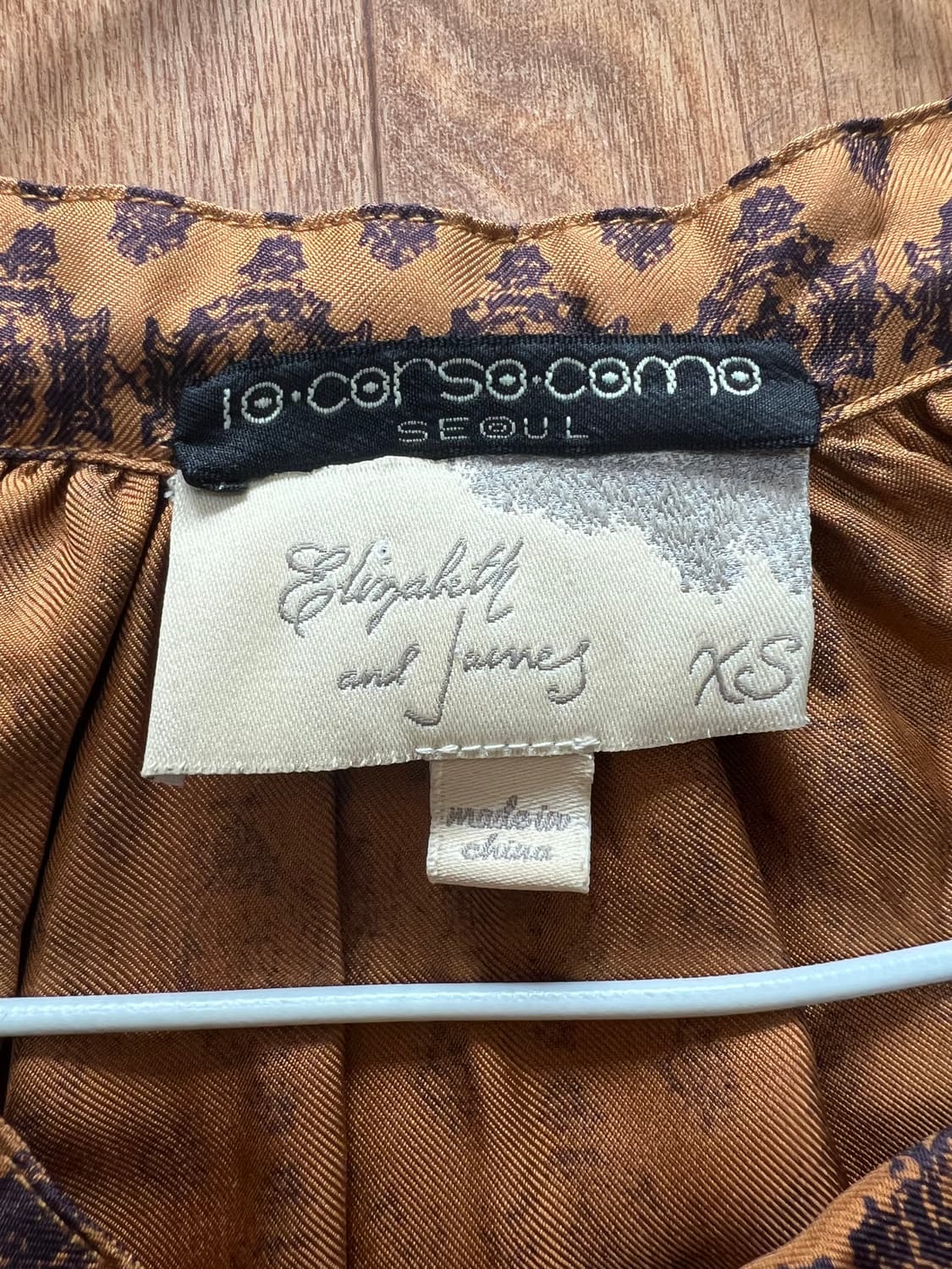 엘리자베스 앤 제임스 실크 블라우스 10꼬르소꼬모 상품이미지4