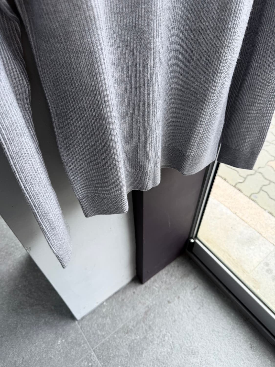 M/ 띠어리 메리노울 골지 니트 상품이미지4