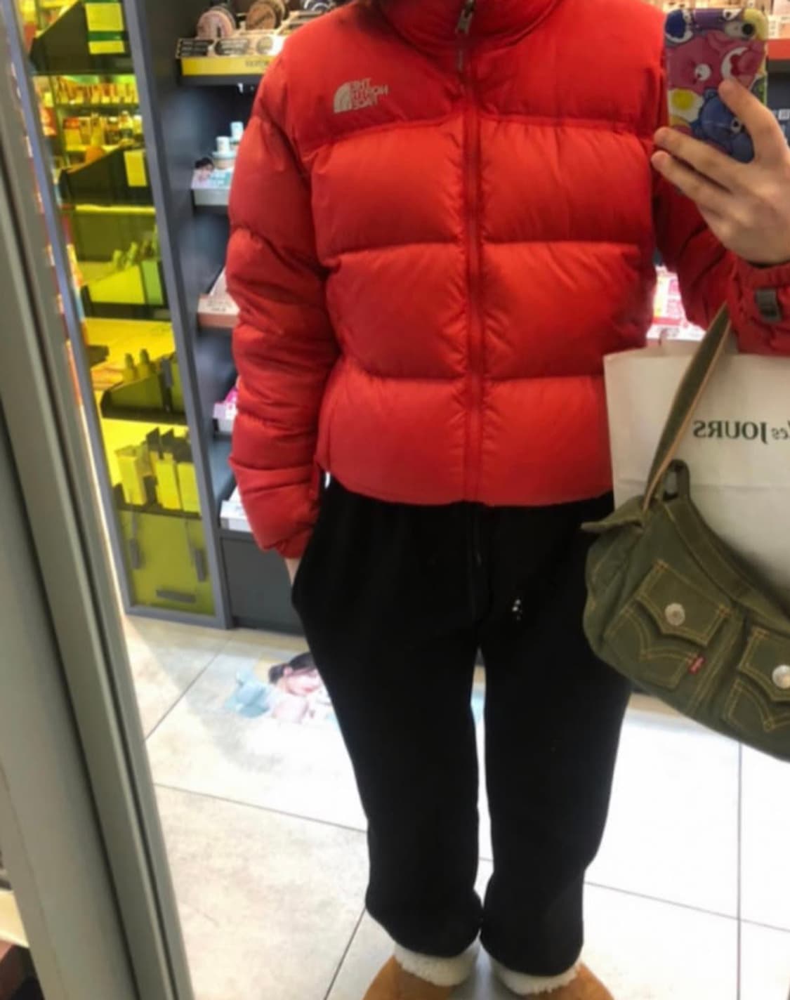 노스페이스 눕시700 red 상품이미지3