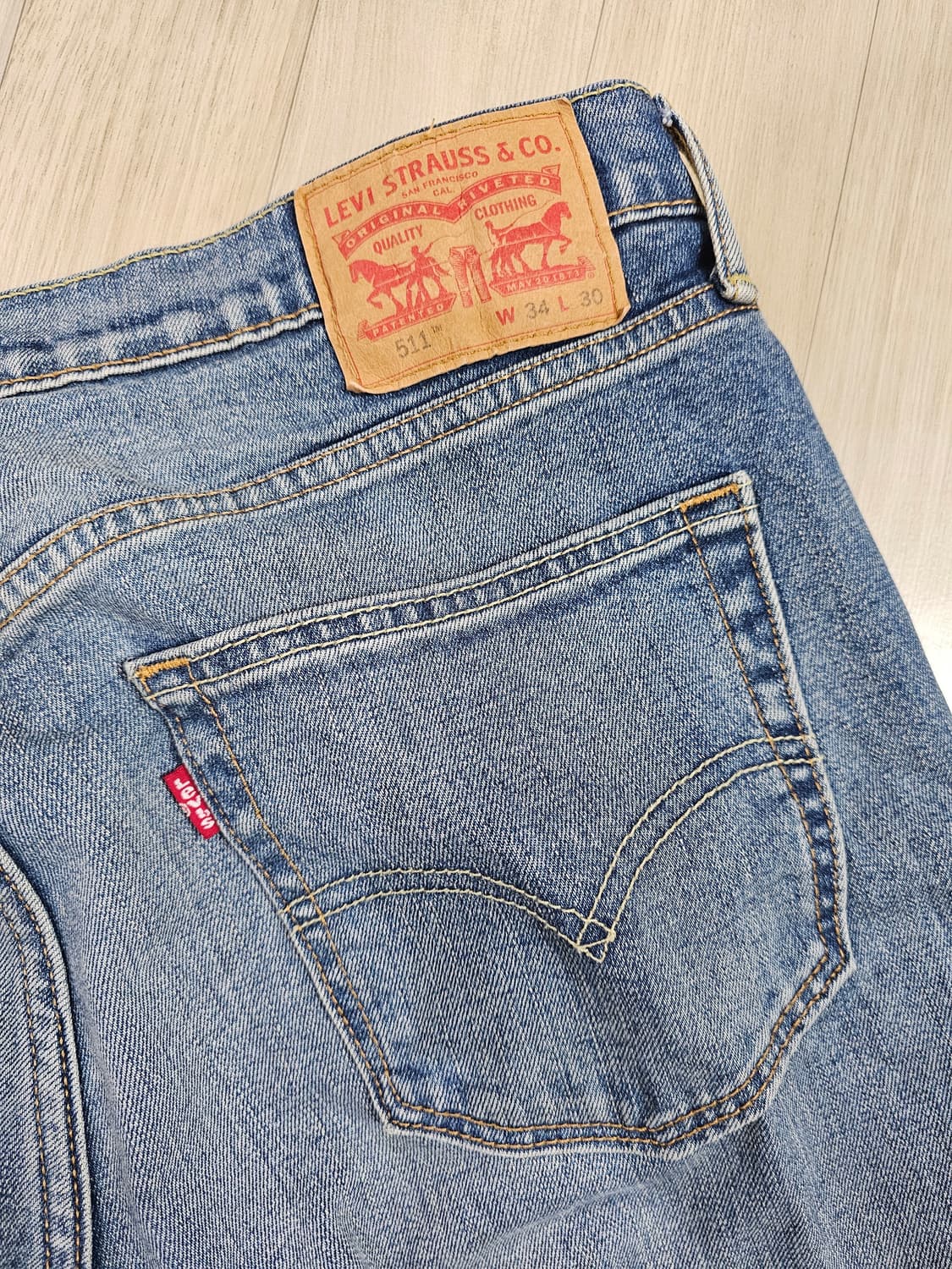 [34] 리바이스 511 데님 팬츠 상품이미지5