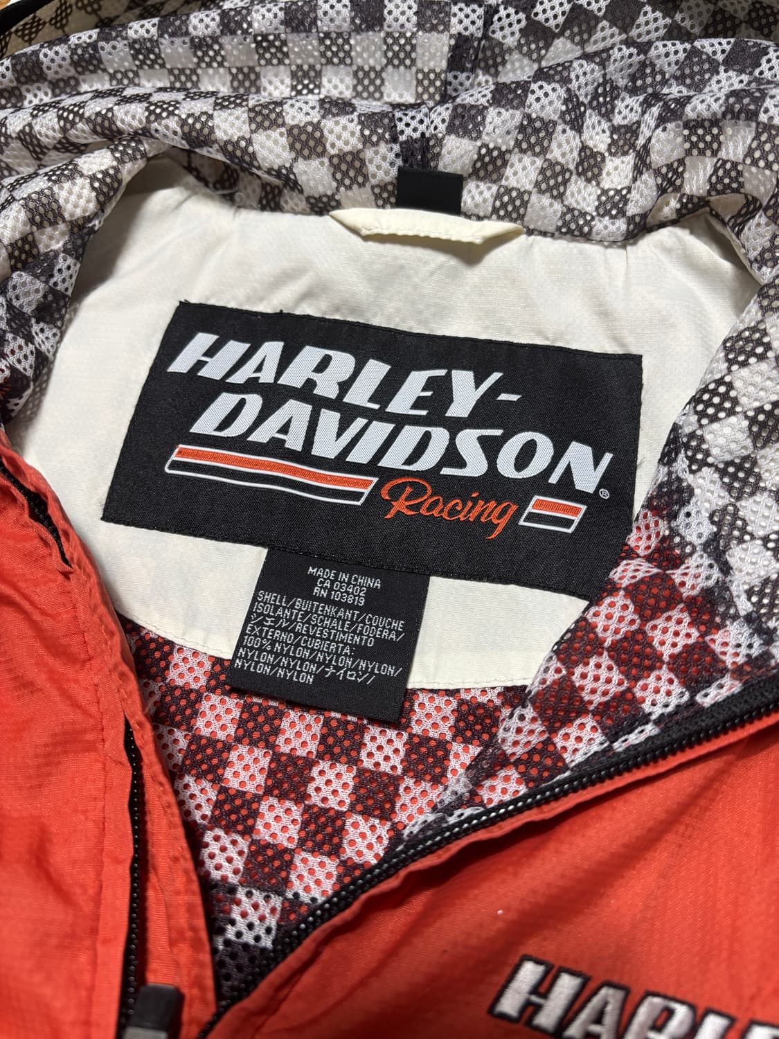 할리데이비슨 빈티지 바람막이 자켓  상품이미지5