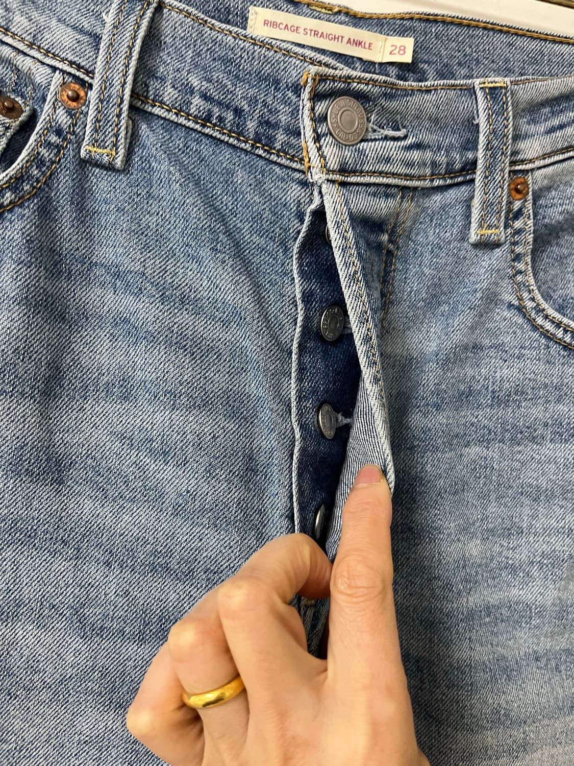 리바이스 립케이지 스트레이트 앵클 데님 상품이미지4