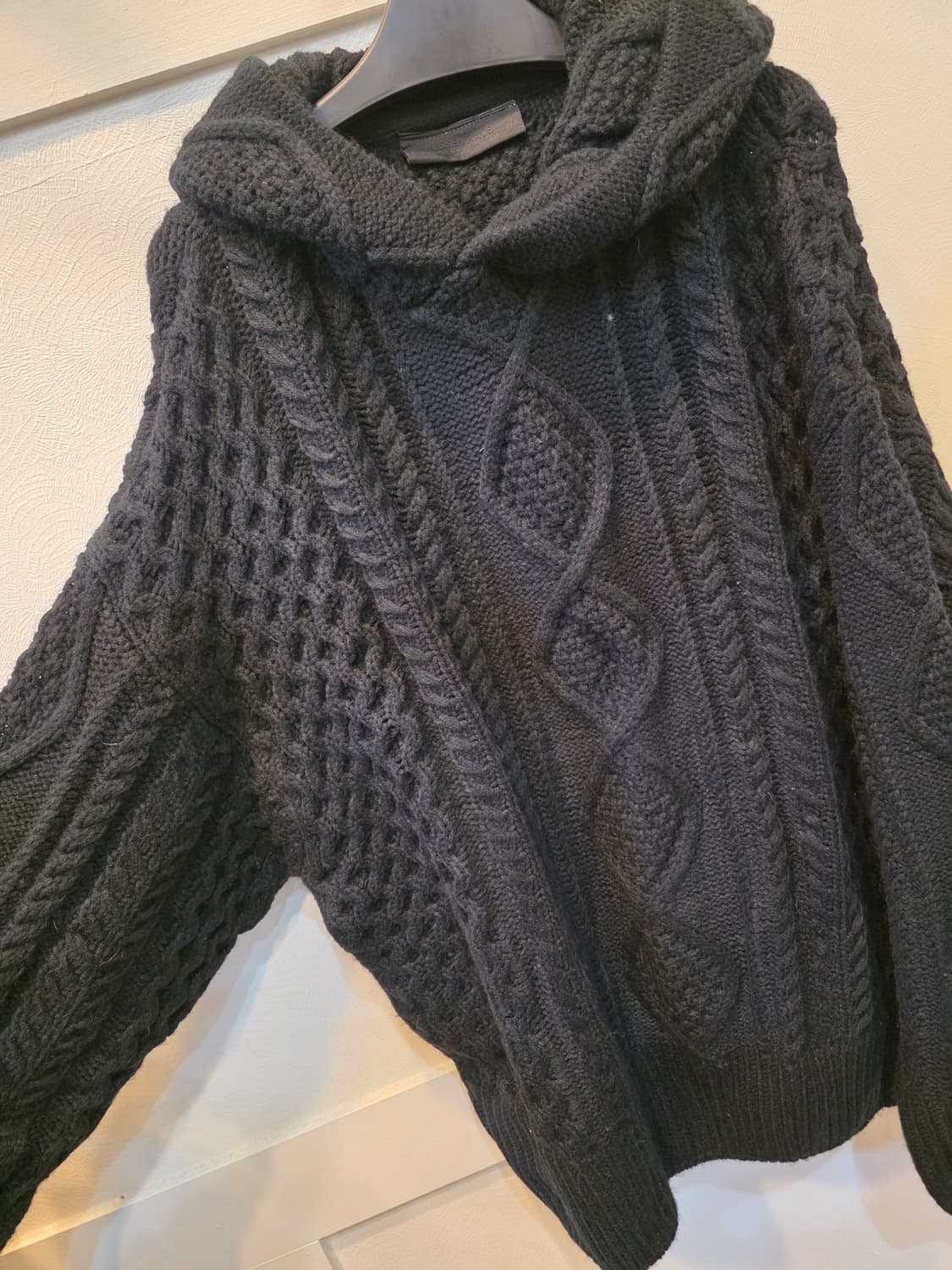 피어  오브 갓 에센셜  블랙후드니트 상품이미지1