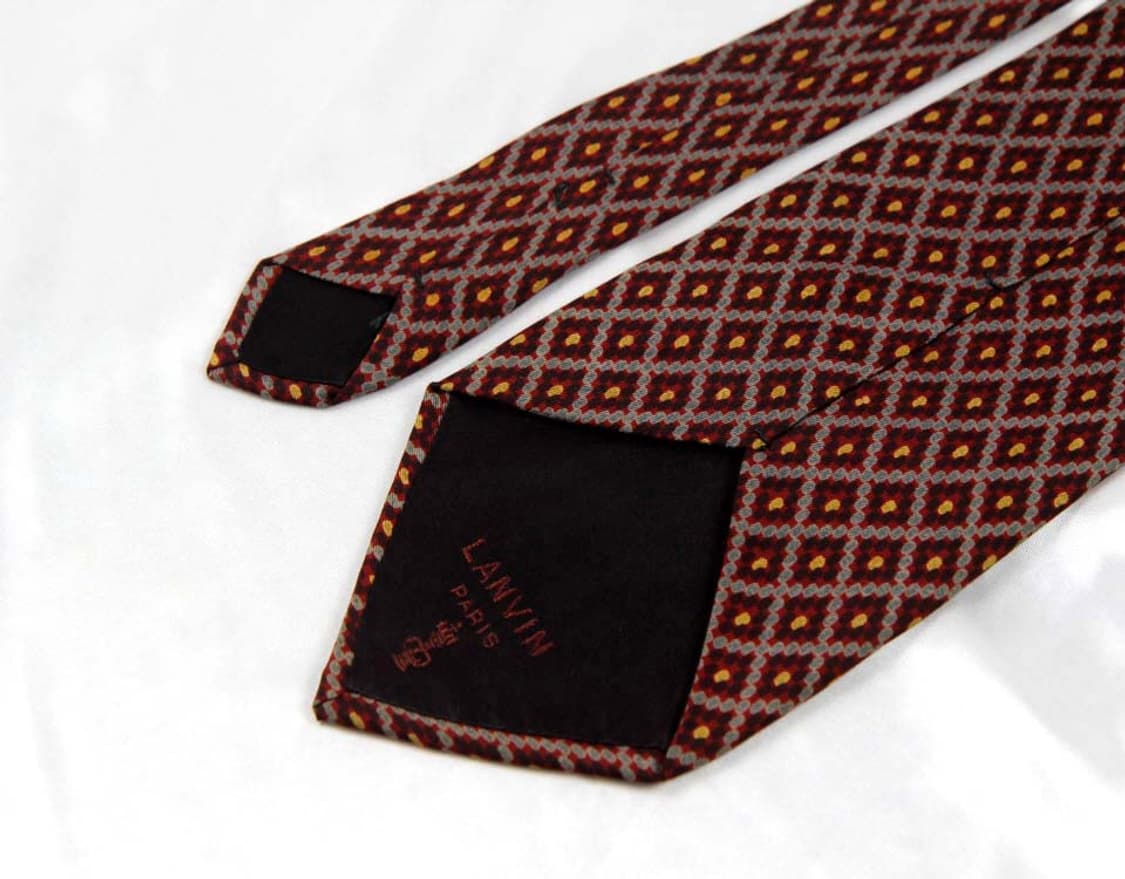  랑방 9.1cm A등급 님자 명품 넥타이 상품이미지4