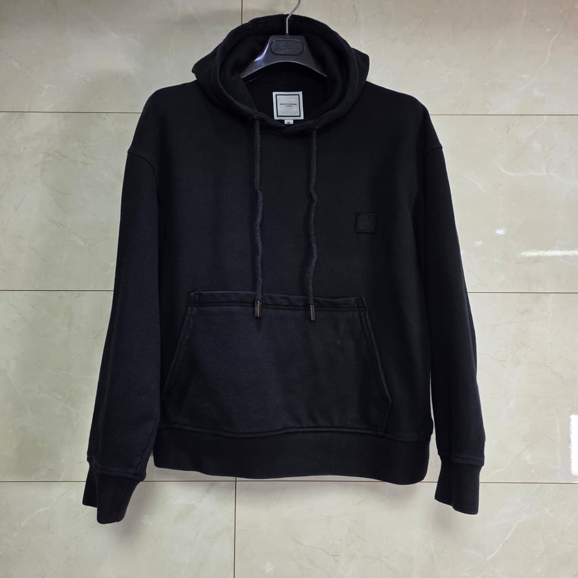 {클로젯}[46]우영미 젤리피쉬 프린팅 백로고 후드티 상품이미지2