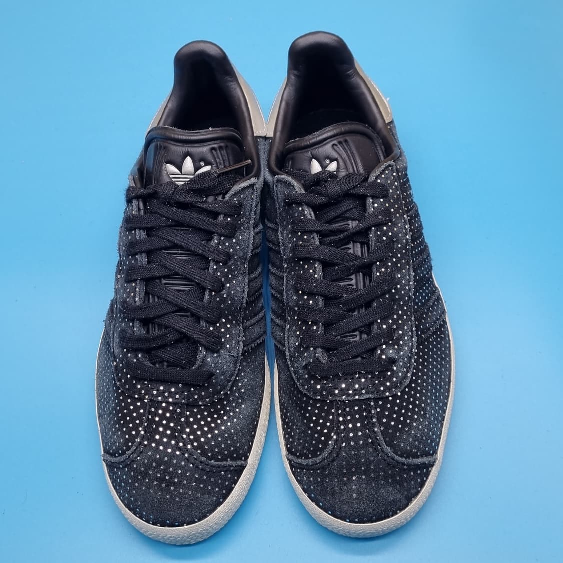 아디다스 가젤 블랙실버메탈릭 스니커즈225. 상품이미지2